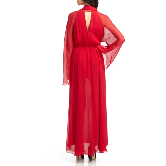 🆕 Red 🔥 Robin BCBGMAXAZRIA Saks 5th Avenue Dress - Picture 6 of 8